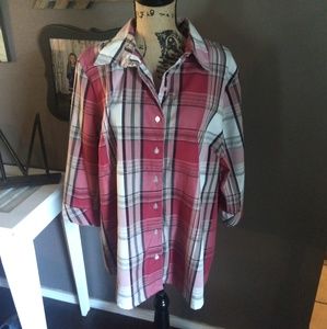 Allison Daley Plus Size Button Down Sz 22
